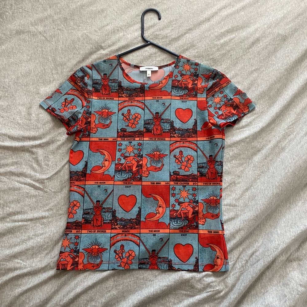 Miaou mesh tee